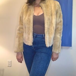 Vintage Faux fur jacket